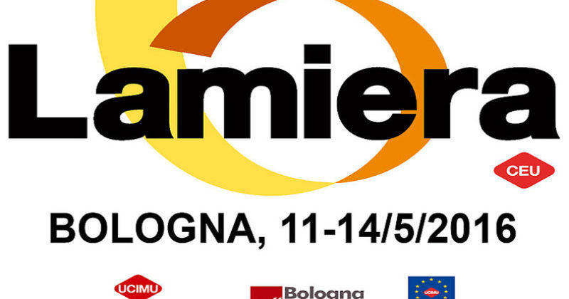 11/05/2016 – “FIERA DELLA LAMIERA” AT BOLOGNA FROM 11th to 14th MAY