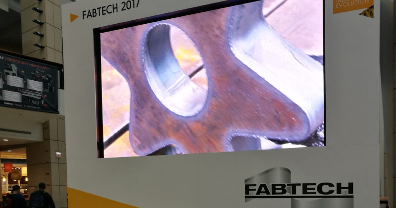 NOVEMBER 2017 – FABTECH FAIR IN CHICAGO FROM 6TH TO 9TH